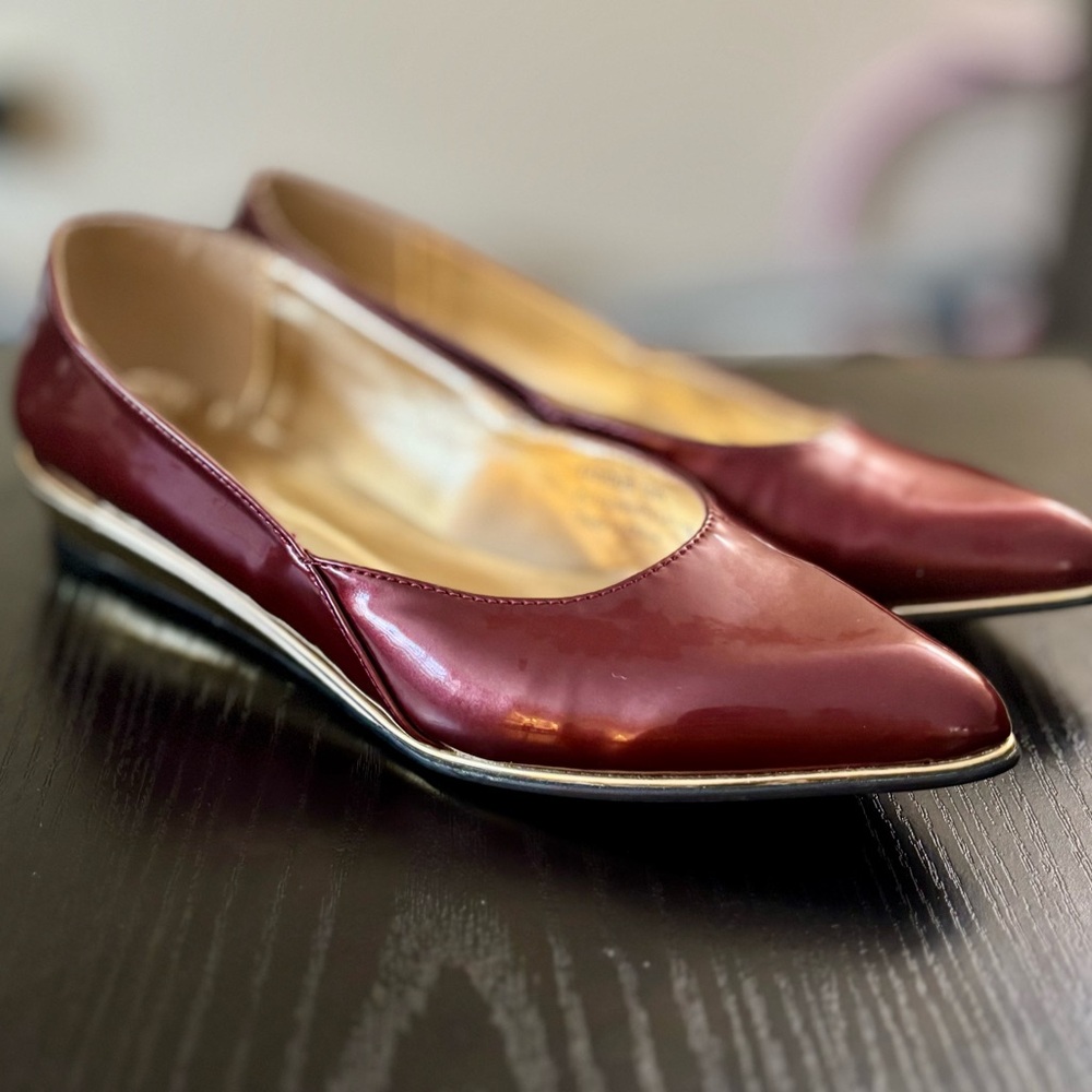 Bellini Maroon Women's Flats